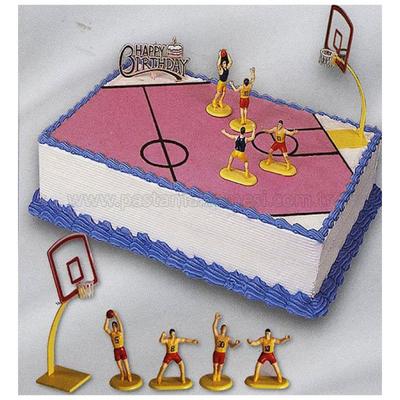 Basketbol Pasta Üstü Süsleme