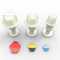 Cupcake 3 lü Mini Enjektörlü Kopat