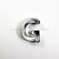 G Harfi Modeli Kurabiye Kalıbı Metal Kopat