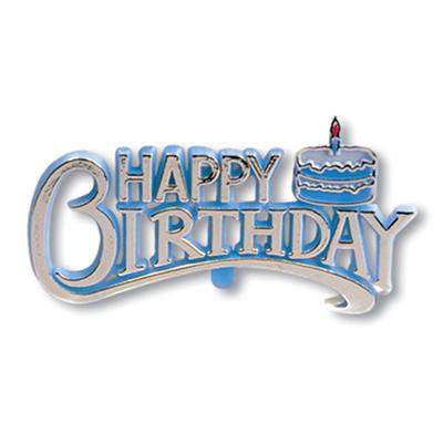 Happy Bırthday Plaket Mumlu