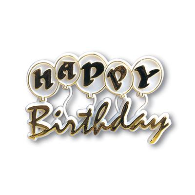 Happy Bırthday Plaket Balonlu
