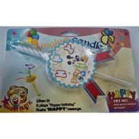 HAPPY BİRTHDAY IŞIKLI VE MÜZİKLİ MUM