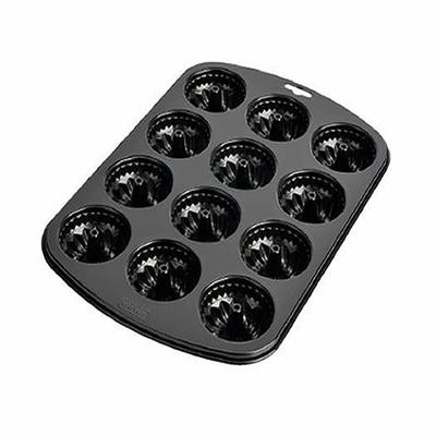 Kaiser Teflon Muffin Kalıbı 12li Dilimli 38x27 cm