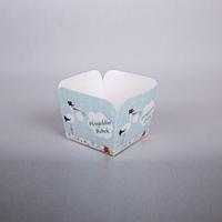 KARE MİNİ KEK KALIBI -WELCOME (47 x 47 x h:48 mm) / 100 ADET