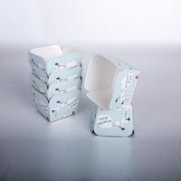 KARE MİNİ KEK KALIBI -WELCOME (47 x 47 x h:48 mm) / 100 ADET