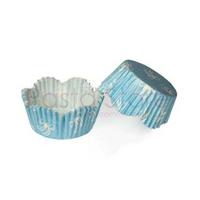 Mavi Fiyonk CupCake Pet Kapsül 50 Adet 65x38 mm