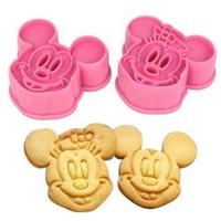 Mickey Mouse Kurabiye ve Şeker Hamuru Kalıbı 2 li Set