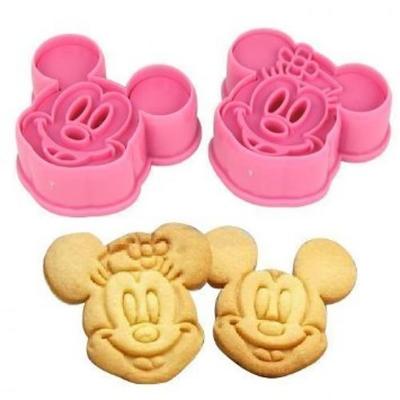 Mickey Mouse Kurabiye ve Şeker Hamuru Kalıbı 2 li Set