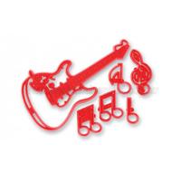 Müzik Aletleri Figürlü Patchwork Kurabiye Kalıbı Klişe