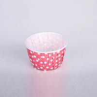 Pembe Puantiyeli Muffin Kek Kalıbı