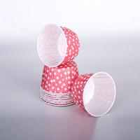 Pembe Puantiyeli Muffin Kek Kalıbı
