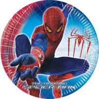 SpiderMan Kağıt Tabak