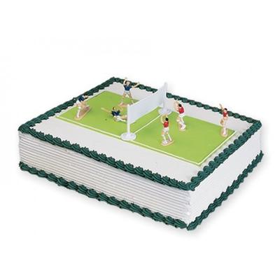 Voleybol Pasta Üstü Süsleme Seti