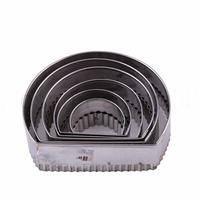 Volovan D Şekilli Dişli Kurabiye Kalıbı Seti