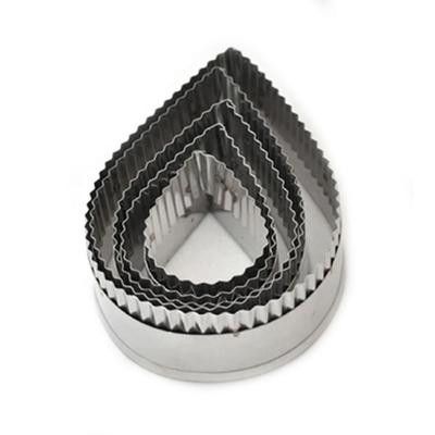 Volovan Damla Dişli Kurabiye Kalıbı Seti