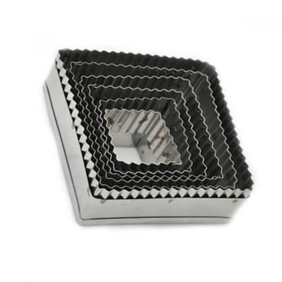 Volovan Kare Dişli Kurabiye Kalıbı Seti