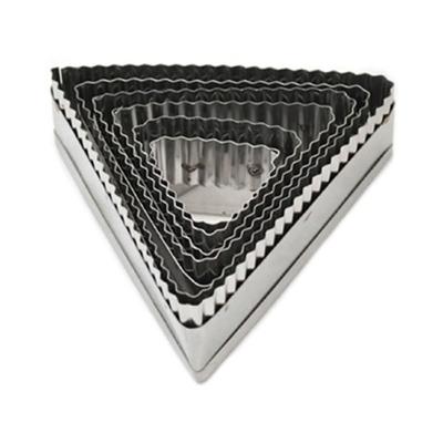 Volovan Üçgen Dişli Kurabiye Kalıbı Seti